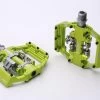 HT D1 Duo Apple Green Pedal -Shimano Store ht d1 duo apple green pedal