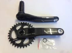 Sram XX1 BB30 32 Z. Direct Mount Black Q-Faktor 168mm, Länge 175mm Kurbel